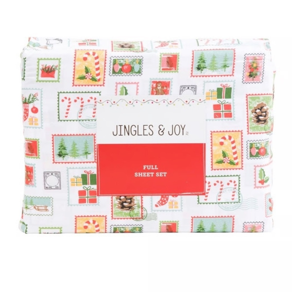 Jingles & Joy Holiday Stamp Sheet Set Full Christmas Sheets NEW
